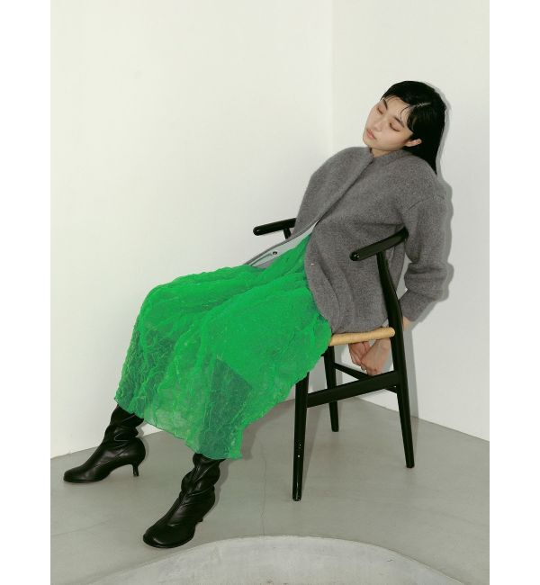 ELENDEEK「BASIC CN RACCOON MIX W CARDIGAN」|カーディガン|