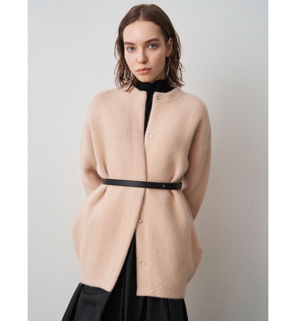 ELENDEEK「BASIC CN RACCOON MIX W CARDIGAN」|カーディガン|