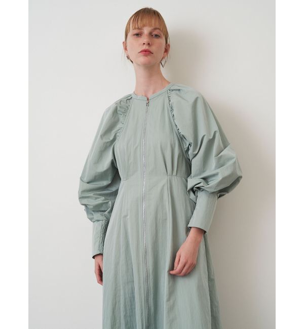 ELENDEEK「CENTER ZIP FLARE OP」|ワンピース|