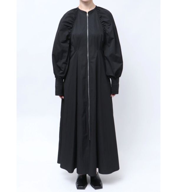 ELENDEEK「CENTER ZIP FLARE OP」|ワンピース|