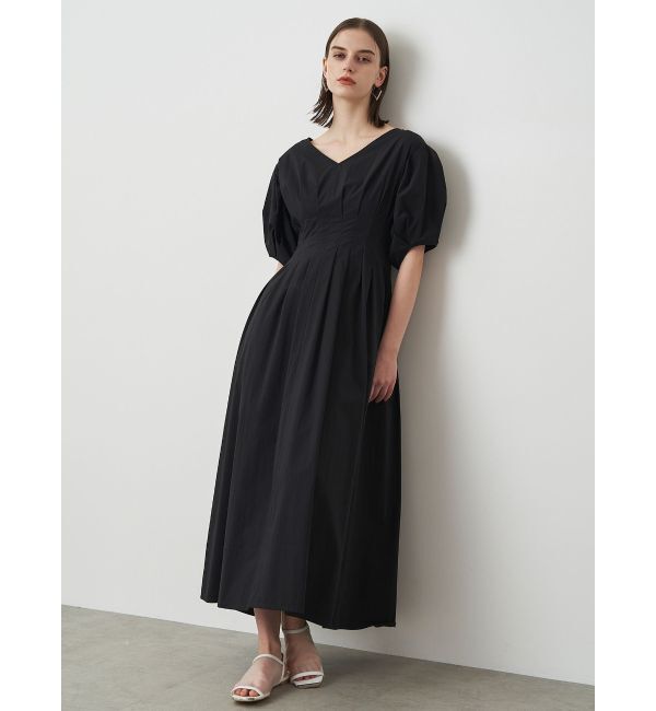 ELENDEEK「FORM SLEEVE WAIST TUCKED OP」|ワンピース|