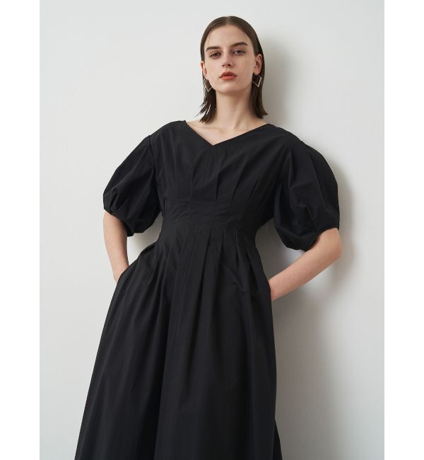 ELENDEEK「FORM SLEEVE WAIST TUCKED OP」|ワンピース|