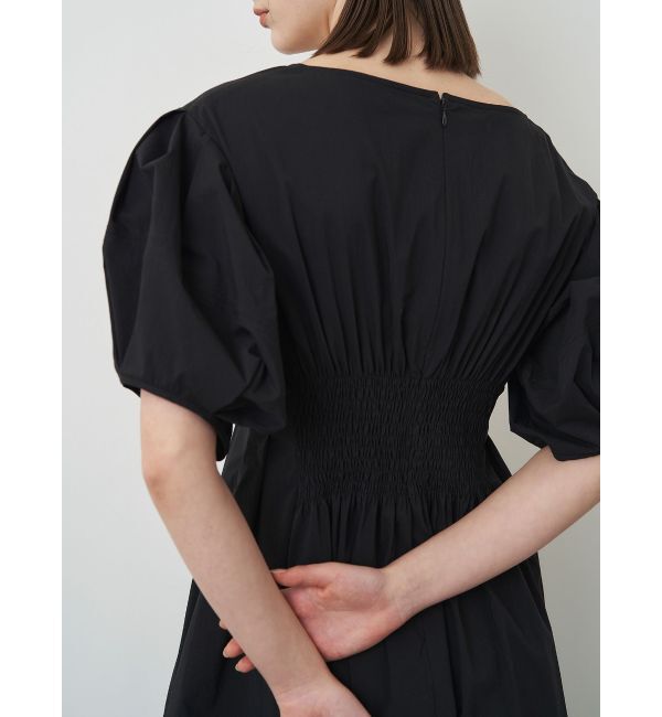 ELENDEEK「FORM SLEEVE WAIST TUCKED OP」|ワンピース|