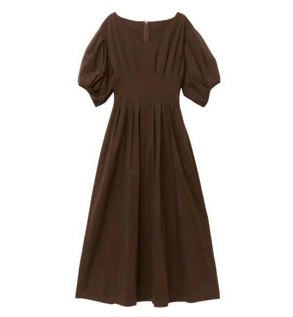 ELENDEEK「FORM SLEEVE WAIST TUCKED OP」|ワンピース|