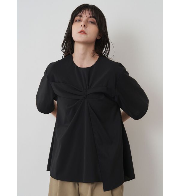 ELENDEEK「BUSTIER DRAPE BL」|シャツ・ブラウス|