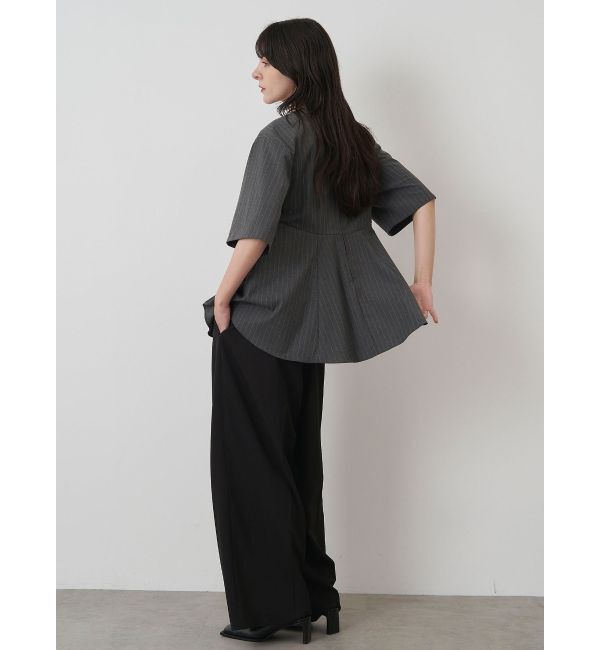 ELENDEEK「BUSTIER DRAPE BL」|シャツ・ブラウス|