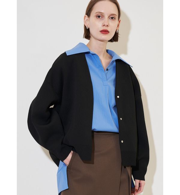 ELENDEEK「V-NECK FORM CD」|カーディガン|