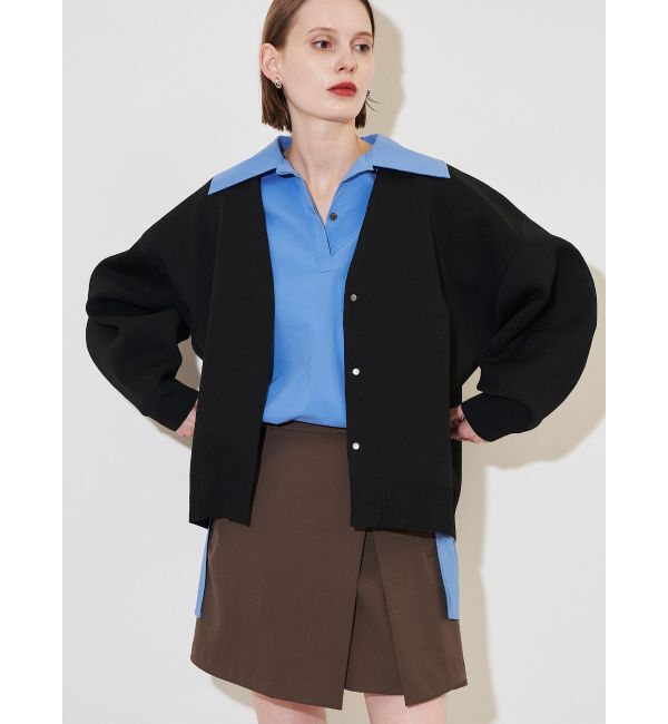 ELENDEEK「V-NECK FORM CD」|カーディガン|