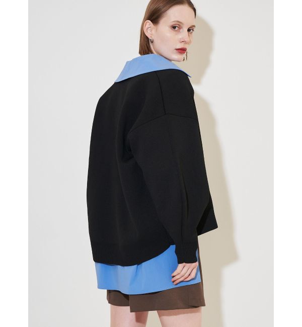 ELENDEEK「V-NECK FORM CD」|カーディガン|