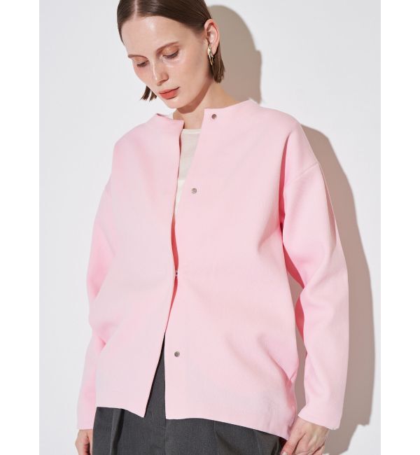 ELENDEEK「COCOON FORM CD」|カーディガン|ピンク