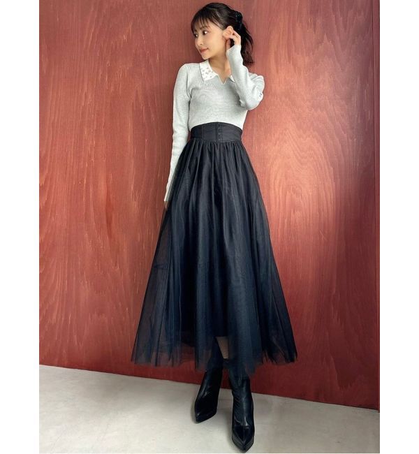 RESEXXY「ラメチュールボリュームスカート」|スカート|