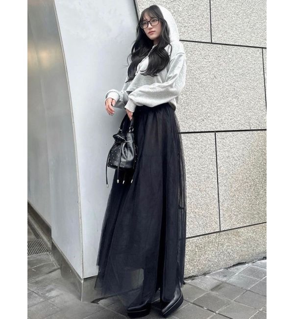 RESEXXY「ラメチュールボリュームスカート」|スカート|