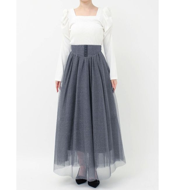 RESEXXY「ラメチュールボリュームスカート」|スカート|