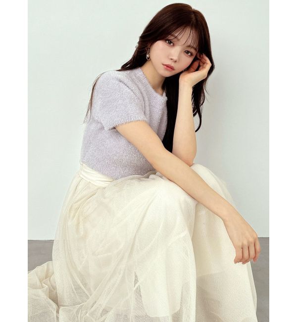 RESEXXY「ラメチュールボリュームスカート」|スカート|