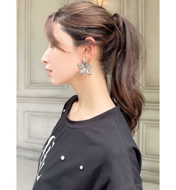 RESEXXY「メタルフラワーピアス」|ピアス|