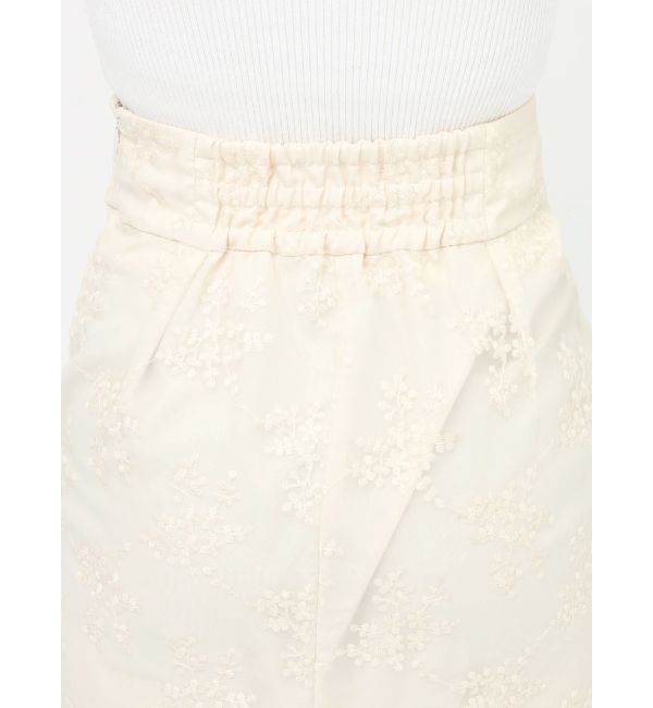 RESEXXY「エンブロイダリーシアースカート」|スカート|