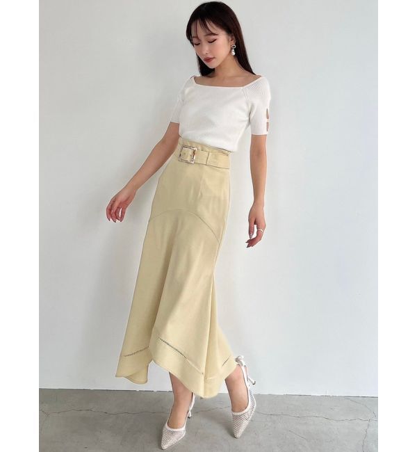 RESEXXY「アシンメトリーフレアマーメイドスカート」|スカート|