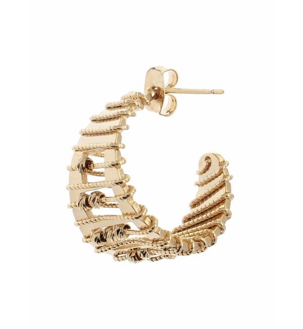 RESEXXY「メタルビーズフープピアス」|ピアス|