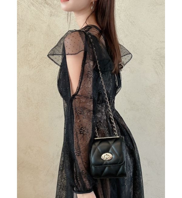 dazzlin「MIXレースドレス」|ドレス|