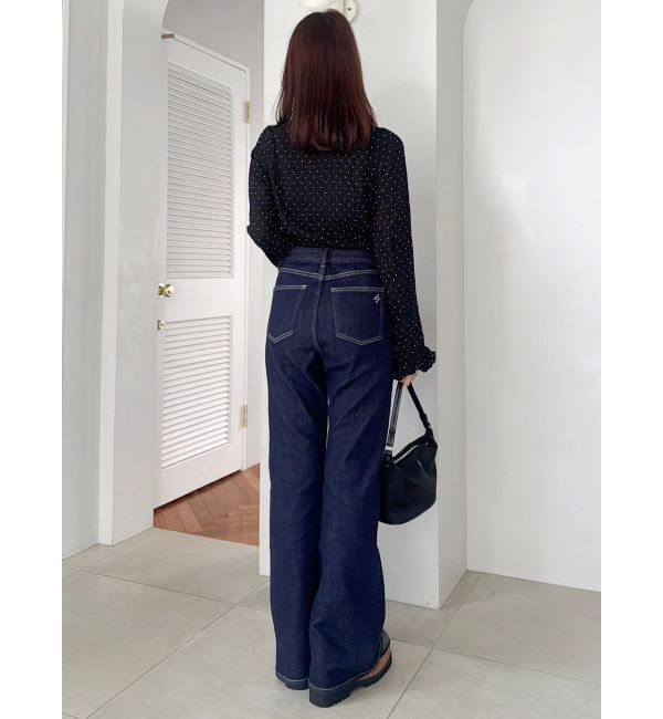 dazzlin「シュリンクフラワーショートシャツ」|シャツ・ブラウス|