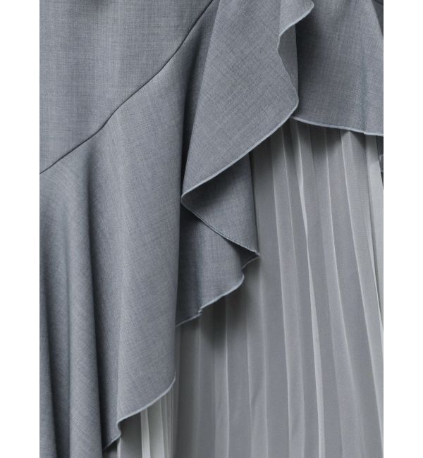 dazzlin「アシメプリーツマーメイドスカート」|スカート|