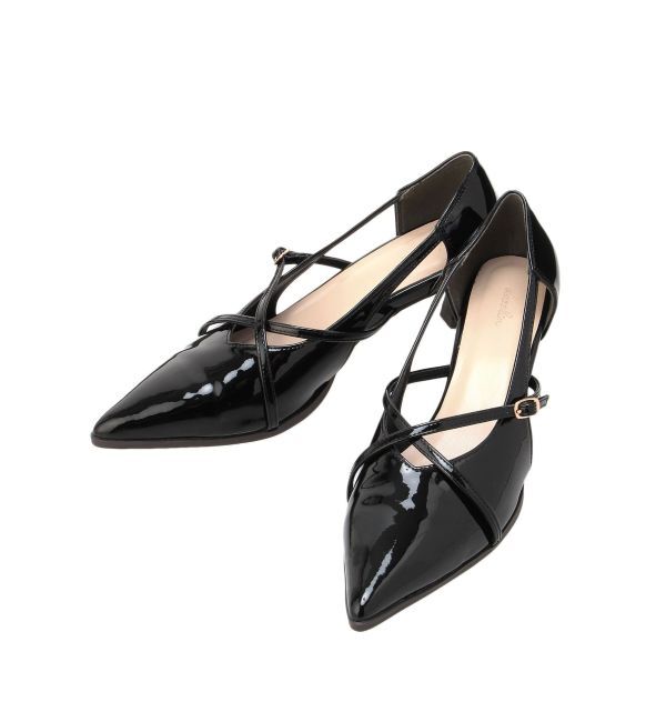 dazzlin「クロスベルトパンプス」|パンプス|