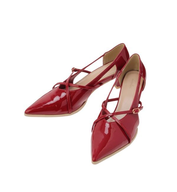 dazzlin「クロスベルトパンプス」|パンプス|