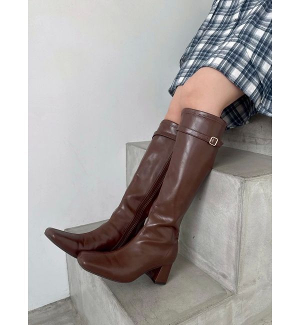 dazzlin「ロングフィットブーツ」|ロングブーツ|