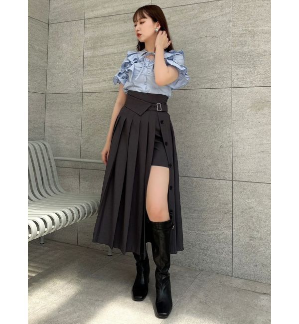 dazzlin「ロングフィットブーツ」|ロングブーツ|