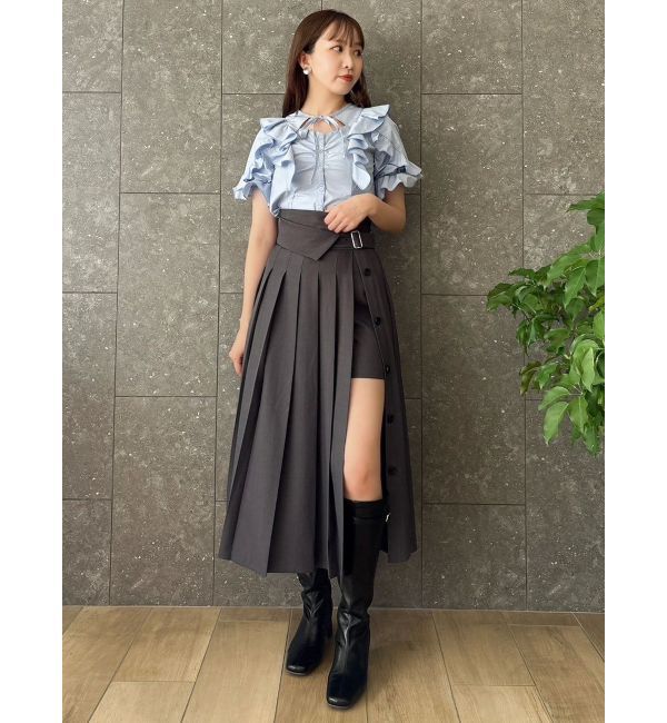 dazzlin「ロングフィットブーツ」|ロングブーツ|