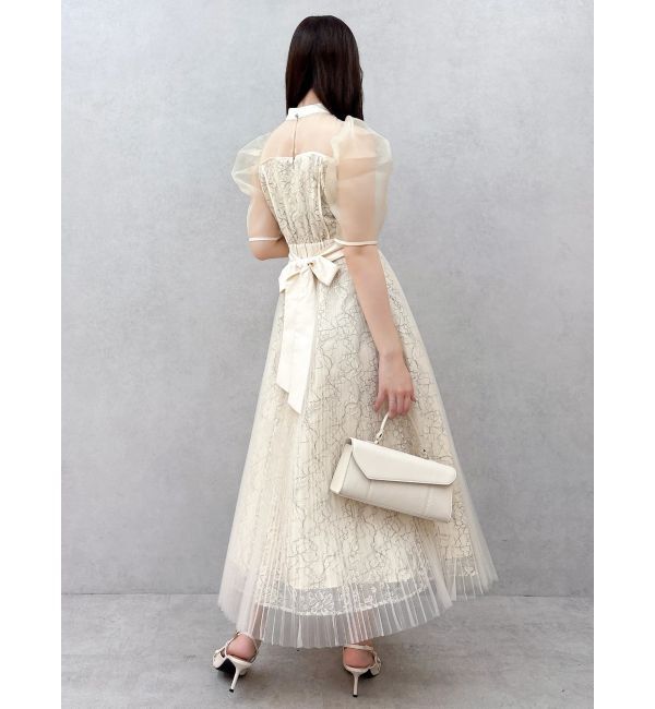 dazzlin「【藤井サチコラボ】チュールレイヤードレースドレス」|ドレス|