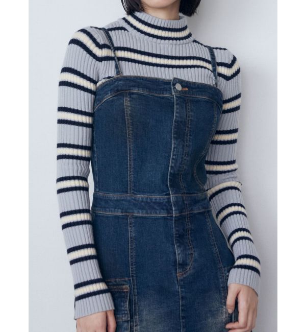 EMODA「ハイネッククロップニット」|ニット・セーター|