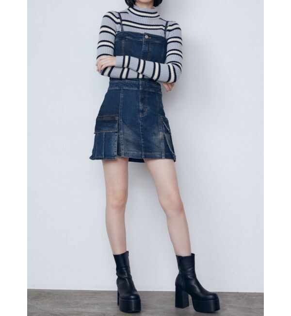 EMODA「ハイネッククロップニット」|ニット・セーター|