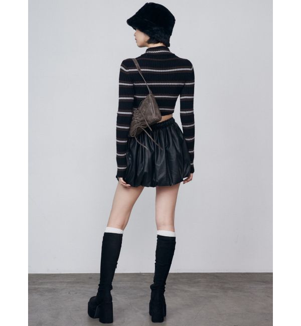 EMODA「ハイネッククロップニット」|ニット・セーター|