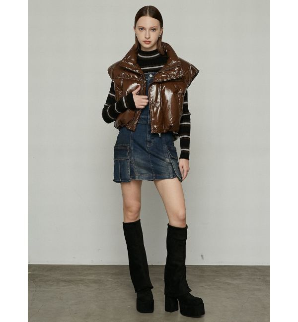 EMODA「ハイネッククロップニット」|ニット・セーター|