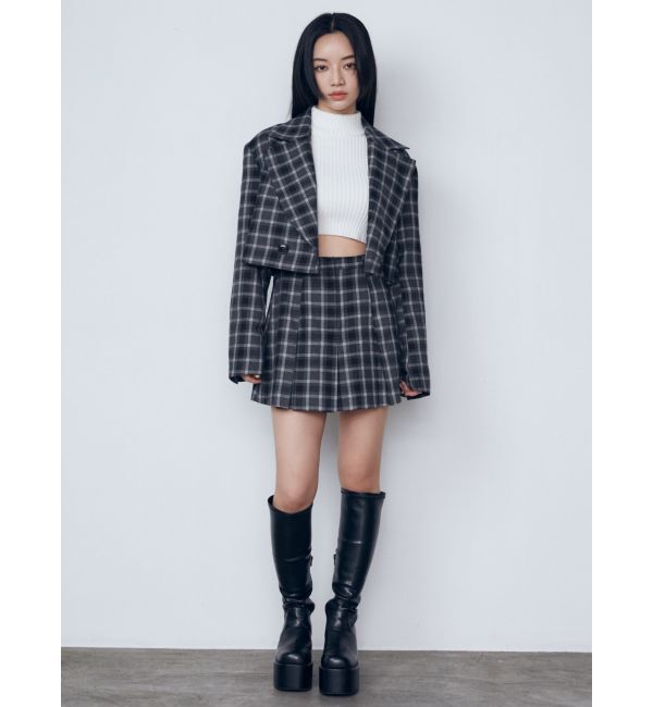 EMODA「ハイネッククロップニット」|ニット・セーター|