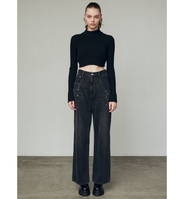 EMODA「ハイネッククロップニット」|ニット・セーター|