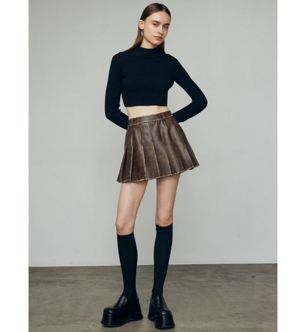 EMODA「ハイネッククロップニット」|ニット・セーター|