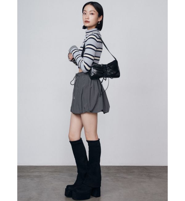 EMODA「ハイネッククロップニット」|ニット・セーター|