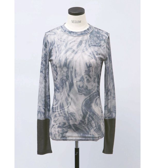 EMODA「【VEQUM】SKIN FIT LONG SLEEVE TOP」|Tシャツ・カットソー|