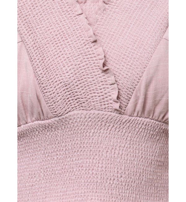 EMODA「SHIRRING MINI TOP」|Tシャツ・カットソー|