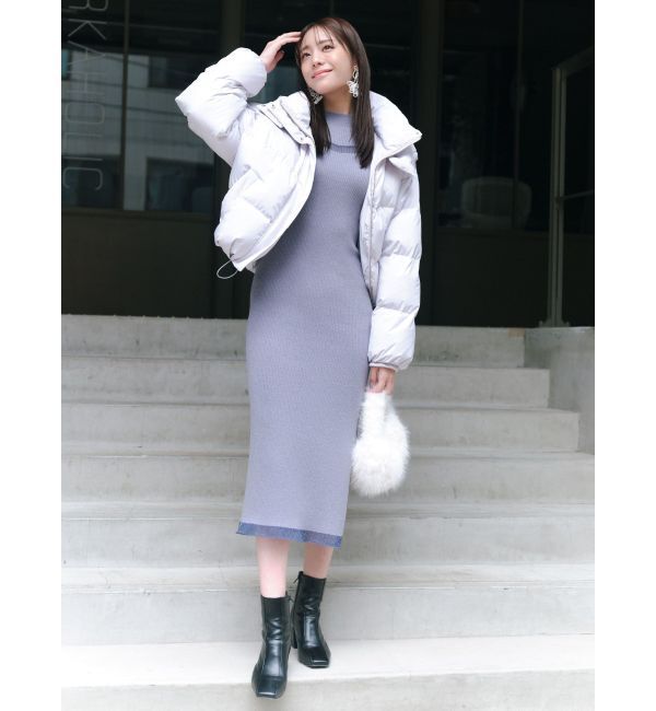 MERCURYDUO「2WAYフード付アライドショートダウン」|ダウン|