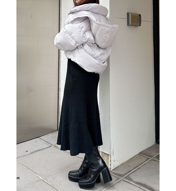 MERCURYDUO「2WAYフード付アライドショートダウン」|ダウン|