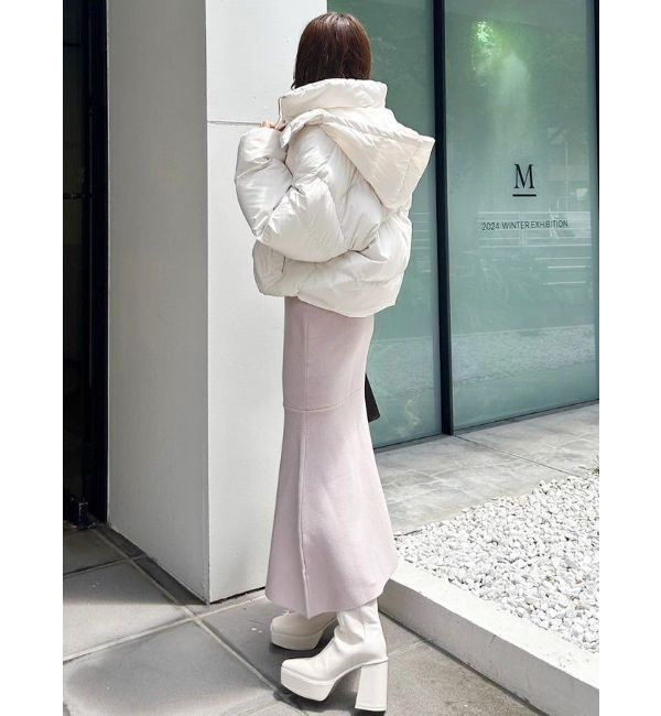 MERCURYDUO「2WAYフード付アライドショートダウン」|ダウン|