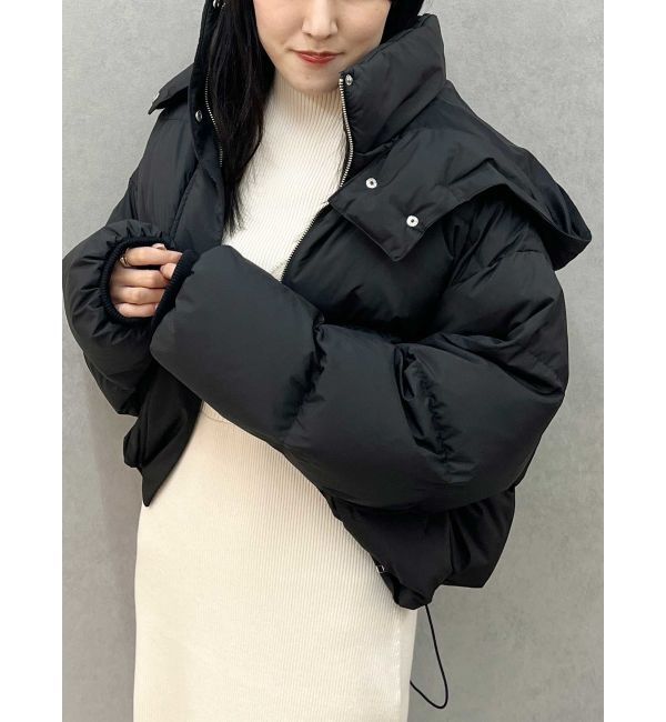 MERCURYDUO「2WAYフード付アライドショートダウン」|ダウン|