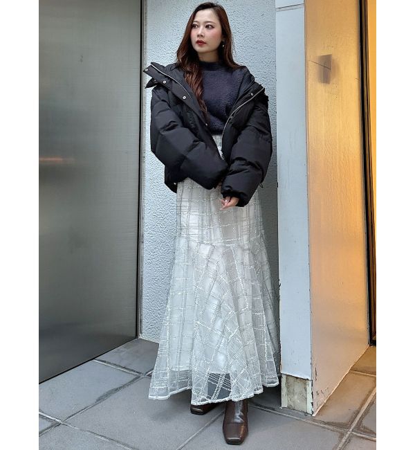 MERCURYDUO「2WAYフード付アライドショートダウン」|ダウン|