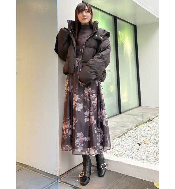 MERCURYDUO「2WAYフード付アライドショートダウン」|ダウン|