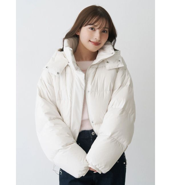 MERCURYDUO「2WAYフード付アライドショートダウン」|ダウン|