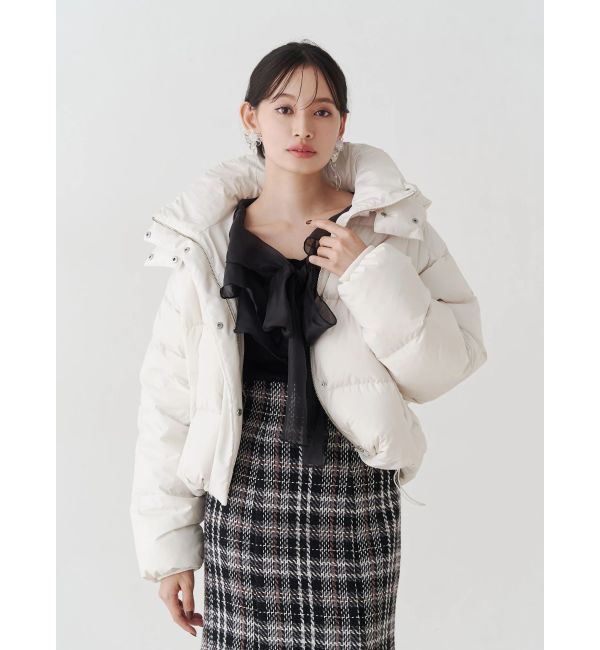 MERCURYDUO「2WAYフード付アライドショートダウン」|ダウン|