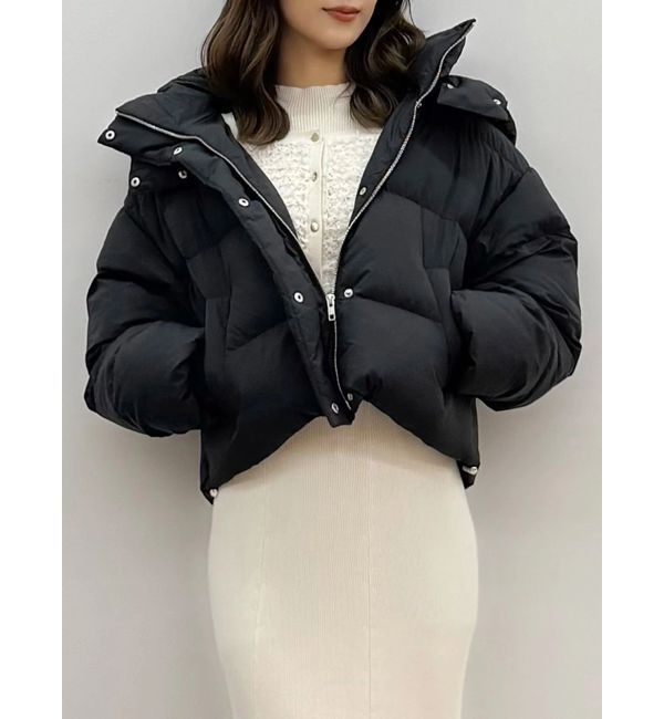 MERCURYDUO「2WAYフード付アライドショートダウン」|ダウン|